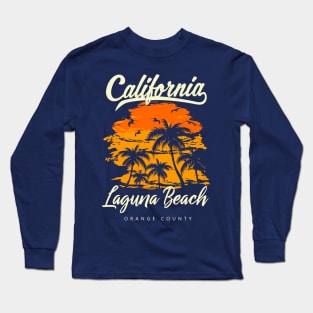 Laguna Beach California Long Sleeve T-Shirt